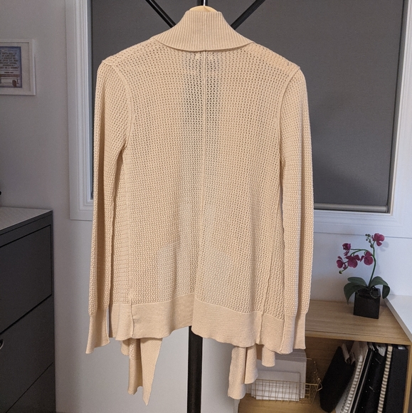 Beige Cardigan Sweater - Picture 2 of 6